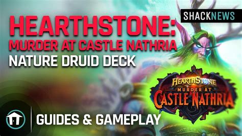 hearthpwn druid|Druid Decks for Murder at Castle Nathria .